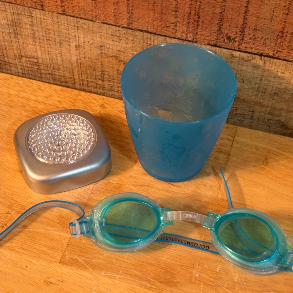 Goggles Cup & Push Light Bundle